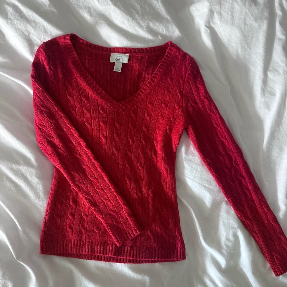 Loft petites sweater